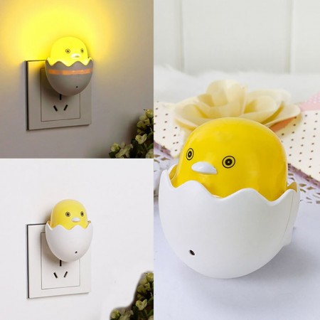 1pcs EU Plug Duck Light Sensor Control