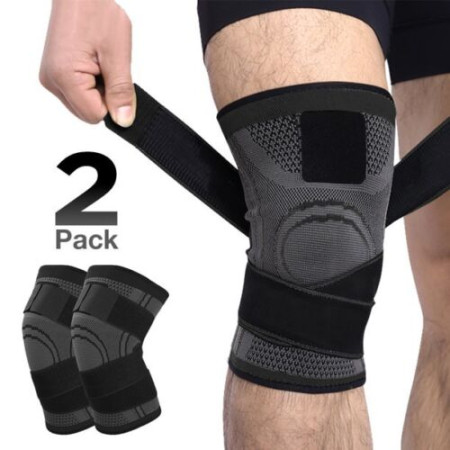 X Black (2 পায়ের ) Knee Pain Reducer Knee pad