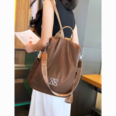 Women Large Capacity Outdoor Tote Bag (coffee/brown)