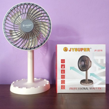 Rechargeable Professional Mini Desk Fan (JY-2218)