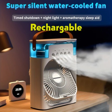 RECHARGABLE BIG 4 In 1 Fan Small Air Cooler