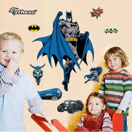 1pc Batman Bruce Wayne 3D Wall Sticker