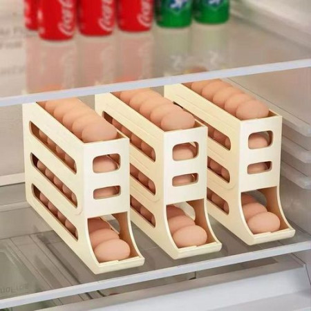 3 Pcs Four-Layer Egg Dispenser