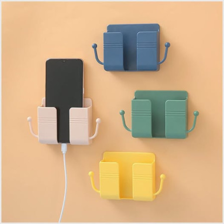 5 pcs Universal Wall Mount Charger Phone Holder Stand