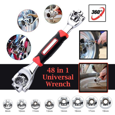 48 in 1 Universal Socket Wrench