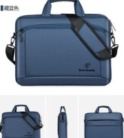 15 Inch Laptop Bags Office Documents Storage Bag Travel ( Blue )