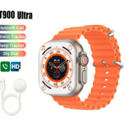 Orange Color T900 Ultra Series 8 Smartwatch