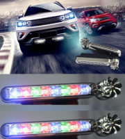 Wind powered Universal DRL Multicolour LED Lights (2 pcs)