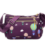 ( Purple Colour ) Korean Sports Travel Shoulder Bag