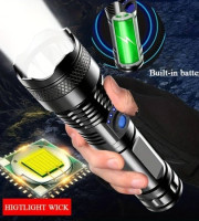 Metal Body XHP50 Rechargeable Zoom LED Torchlight