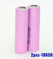 2pcs 18650 3.7v NI-CD T9 trimmer Battery