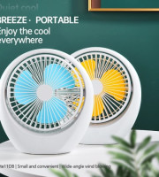 GB4706-1 6.5 Inch Mini Rotating Rechargeable Mini Table Fan