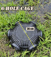 (১ পিস) Medium 14 inch Size Outdoor Fishing Cage Basket