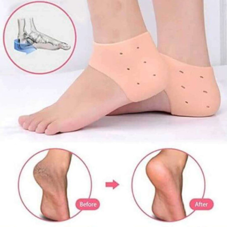 Silicon Heel Socks ( ২ জোড়া )